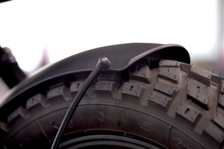 Bobber Rear Fender, Twin Shock